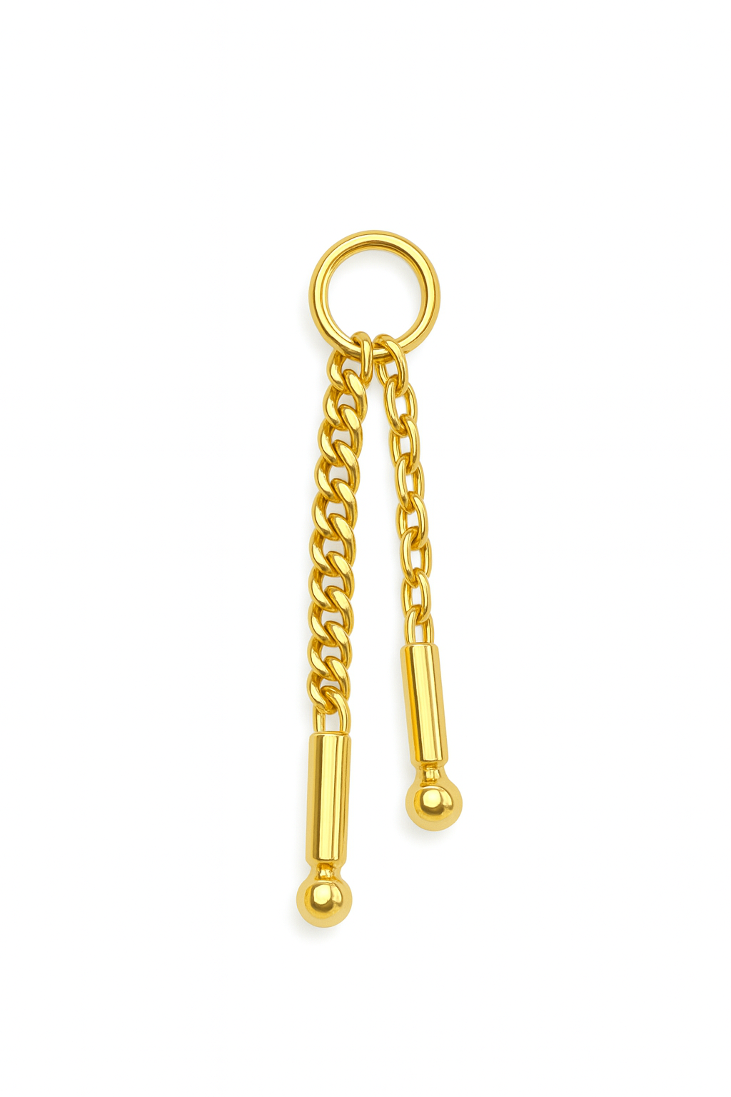 Chain Double – 14k Yellow Gold