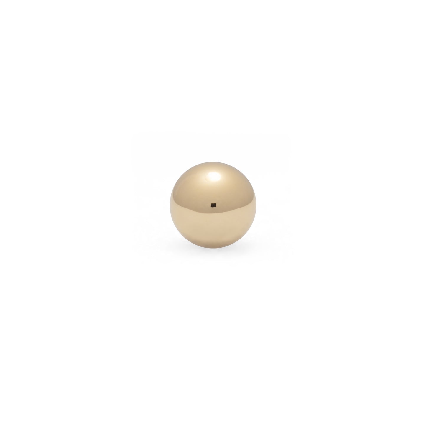 14K Yellow Gold Ball - 2.5mm