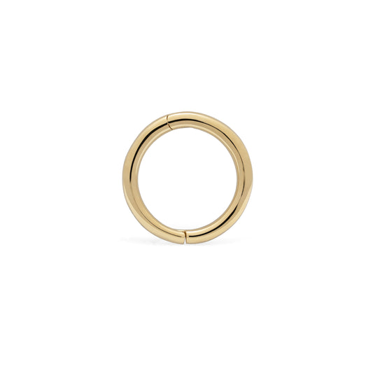 14K Gold Clicker Hoop - 6mm